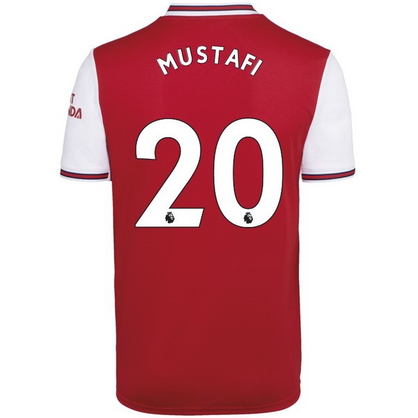 Camiseta Arsenal NO.20 Mustafi Primera 2019-2020 Rojo